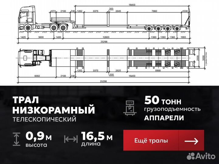 Перевозка негабаритных грузов