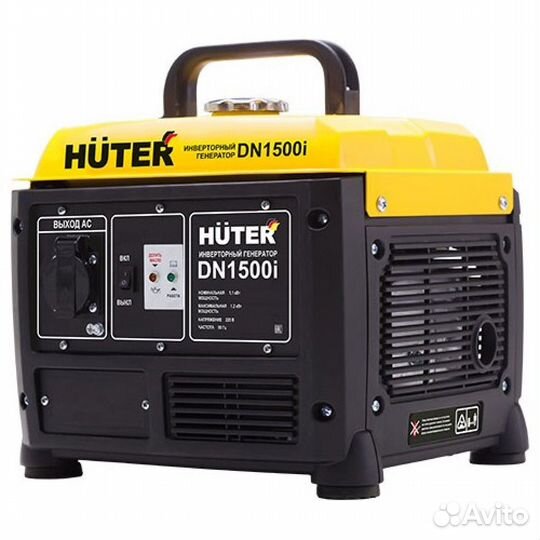 Бензогенератор инверторный Huter dn1500i