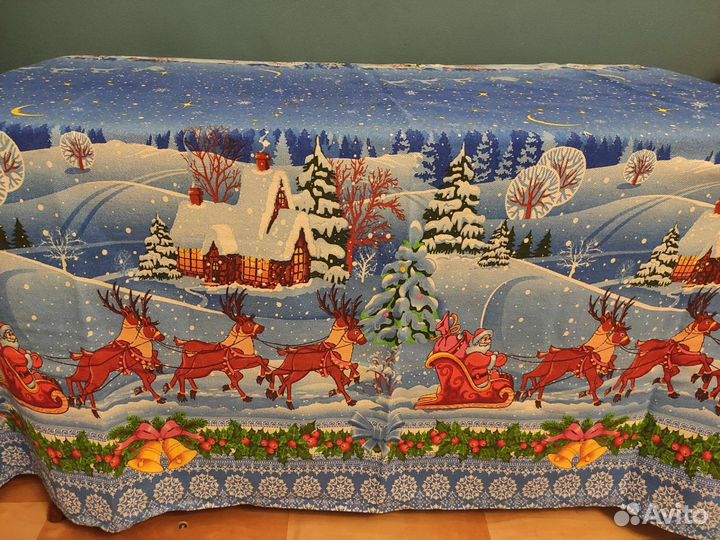 Скатерть новогодняя