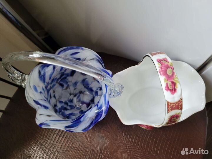 Вазы конфетницы Гусь хрустальный Arti M