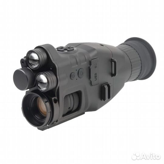Цифровой прицел ночного видения с насадкой