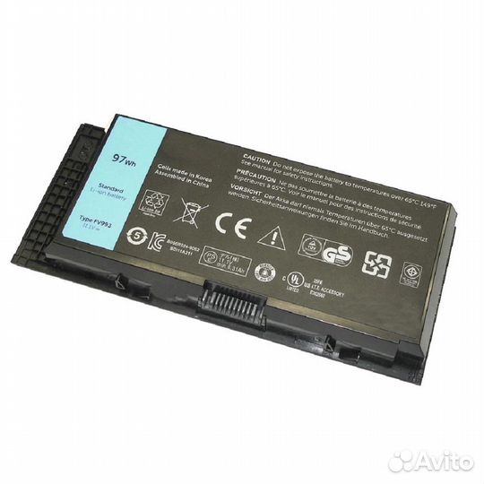 Аккумулятор для Dell Precision M4600 97Wh