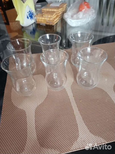 Набор стаканов /Армуды/ для турецкого чая(6шт)