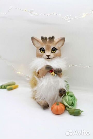 Игрушка коллекционная олень в наличии