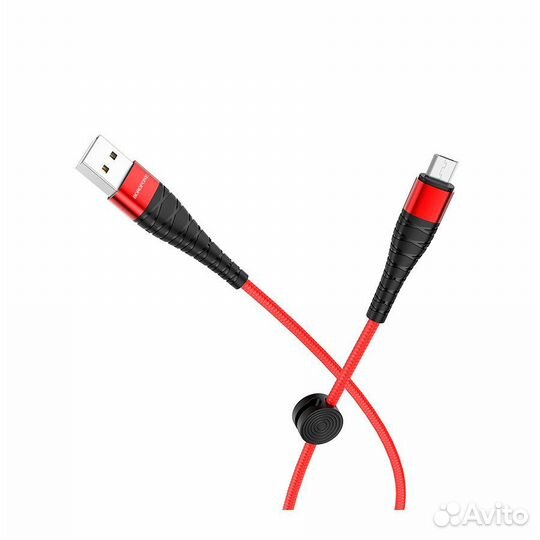 Кабель Borofone BX32 Munificent Micro USB - Red (1