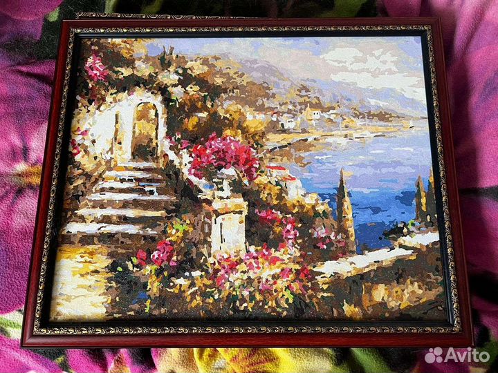 Картина акрилом на холсте