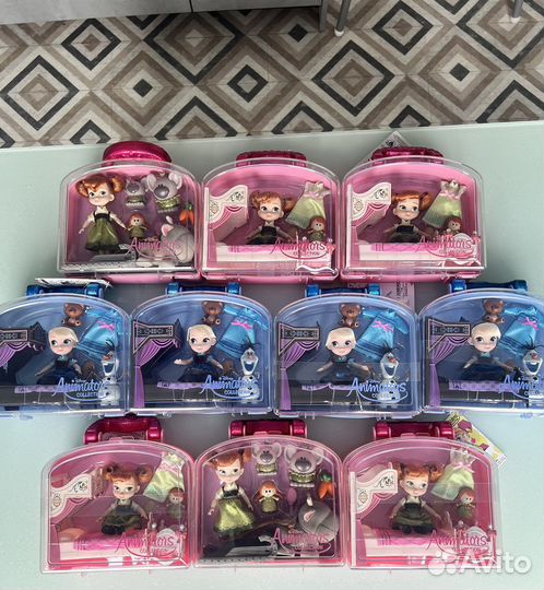 Эльза и Анна дисней аниматорс холодное сердце