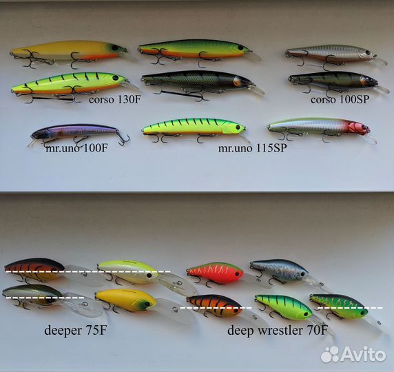 Воблеры. Блёсны