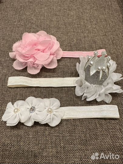 Повязки на голову для малышки