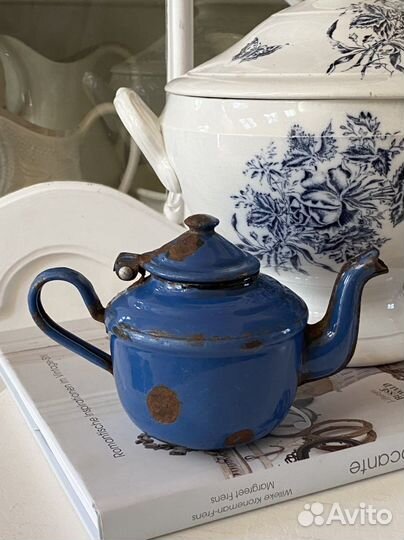 Чайник эмалированный заварочный