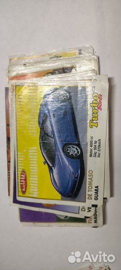 Вкладыши от жвачки турбо