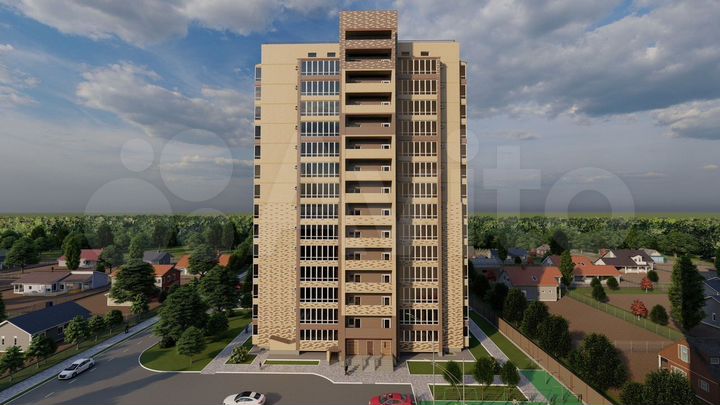 3-к. квартира, 82,3 м², 2/14 эт.
