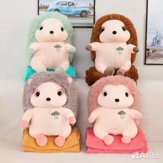 Игрушка с пледом 