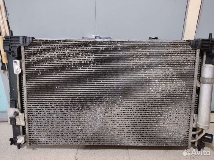 Кассета радиаторов lancer 10,радиатор кондиционера