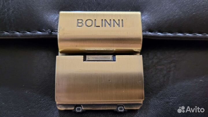 Мужской кожаный портфель Bolinni