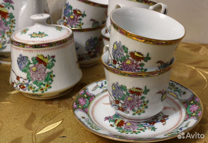 Чайный китайский сервиз новый