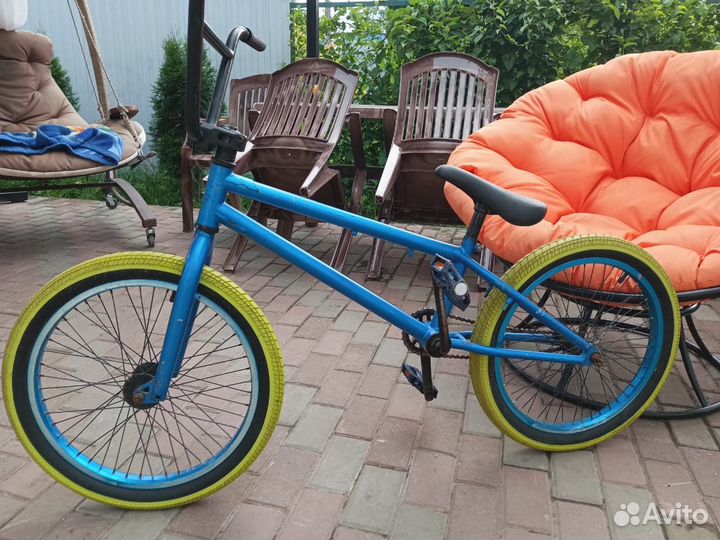 Трюковой велосипед bmx decathlon btwin 520
