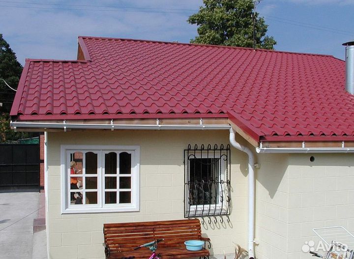 Металлочерепица Европа 1145/1010 мм