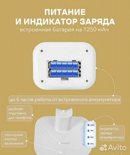 Лампа настольная новая