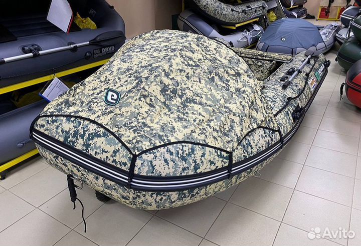 Лодка gladiator E350 (X-motors edition) камуфляж