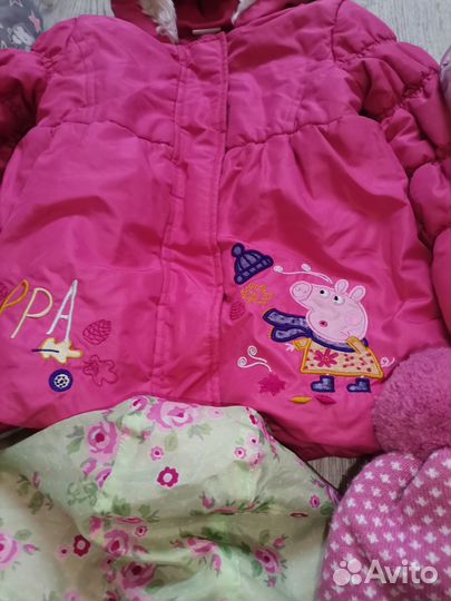 Вещи пакетом на девочку от 1.5 до 3 лет