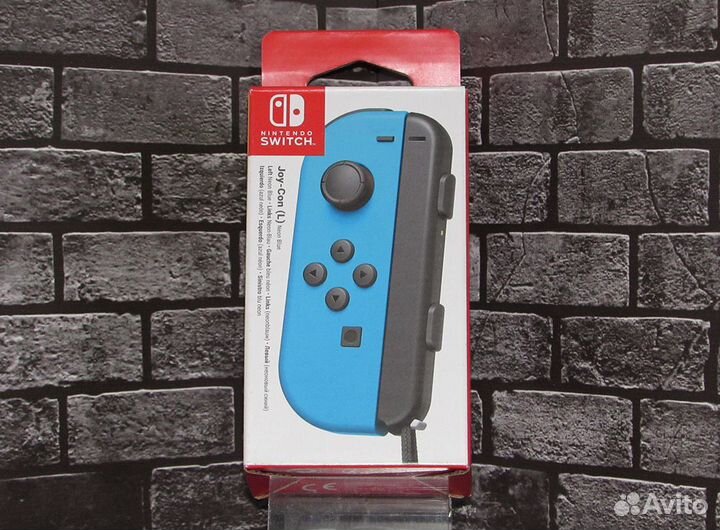 Неоновый синий Joy-Con (левый) для Nintendo Switch
