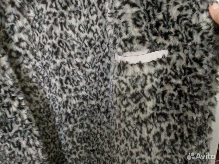 Утеплённый плащ пальто женский,с мехом внутри