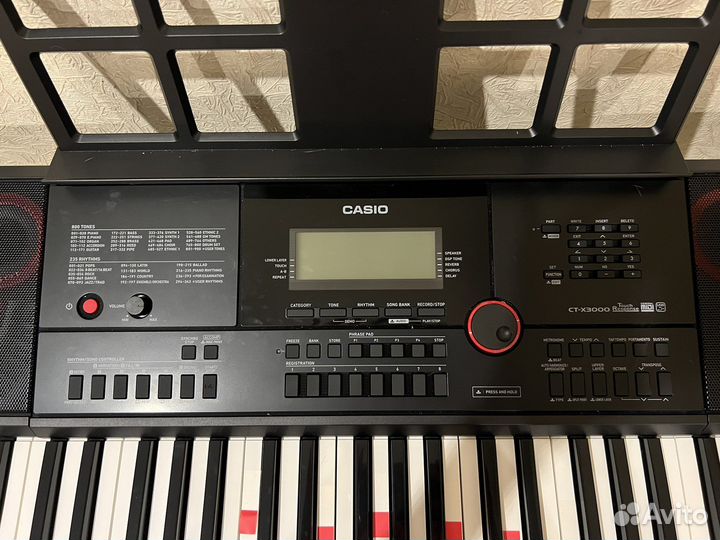 Синтезатор casio ct x3000