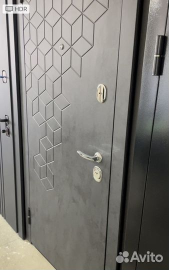 Входная дверь металлическая, мдф/ мдф