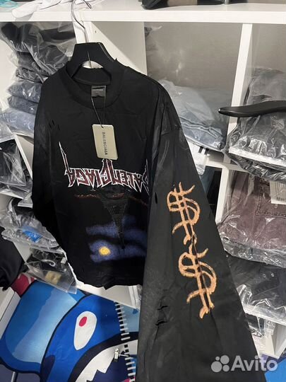 Balenciaga Paris Moon Long Sleeve oversize