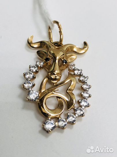 Золотая подвеска