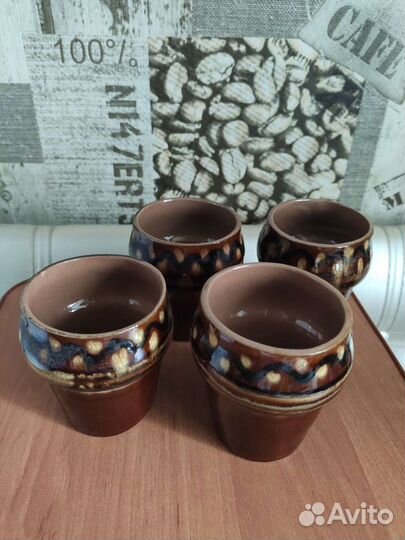 Стакан глиняный