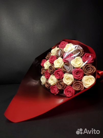 Букет - 29 Роз из Шоколада к 1 Сентября