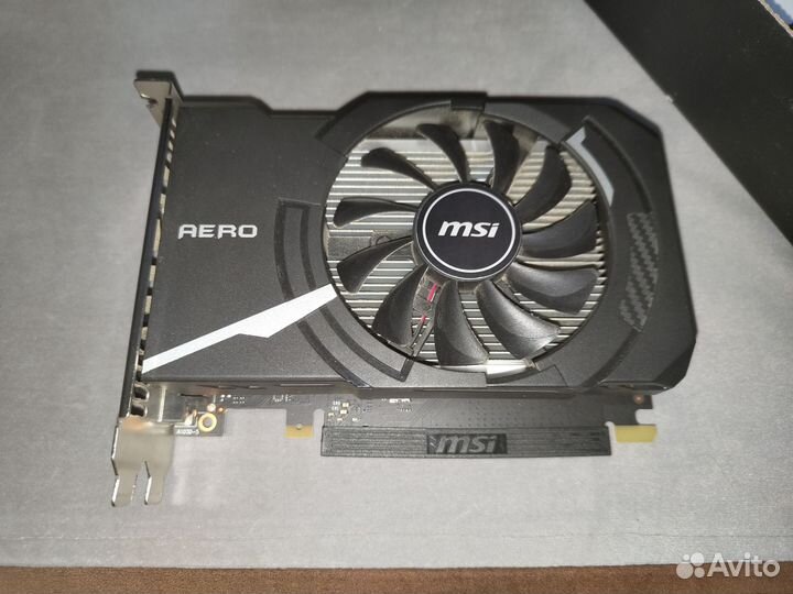 Видеокарт MSI GeForce GT 1030 aero ITX ocgddr 52gb