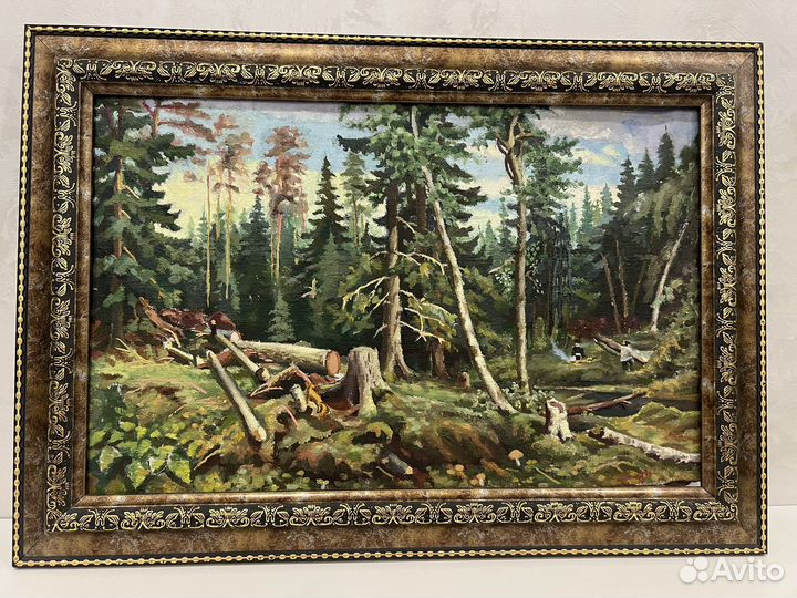 Картина маслом на холсте пейзаж