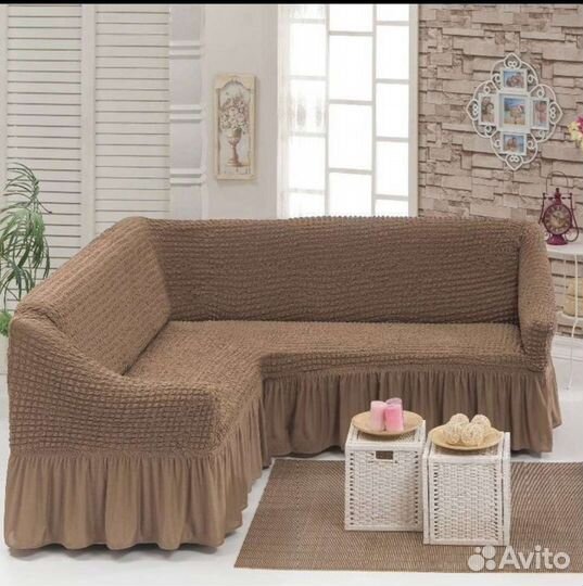 Еврочехол на угловой диван