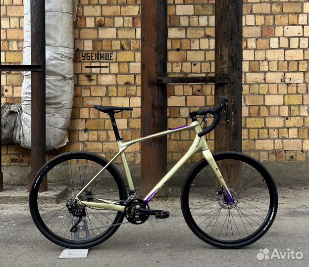 Велосипед Гревел Merida Silex 400 шампанское L