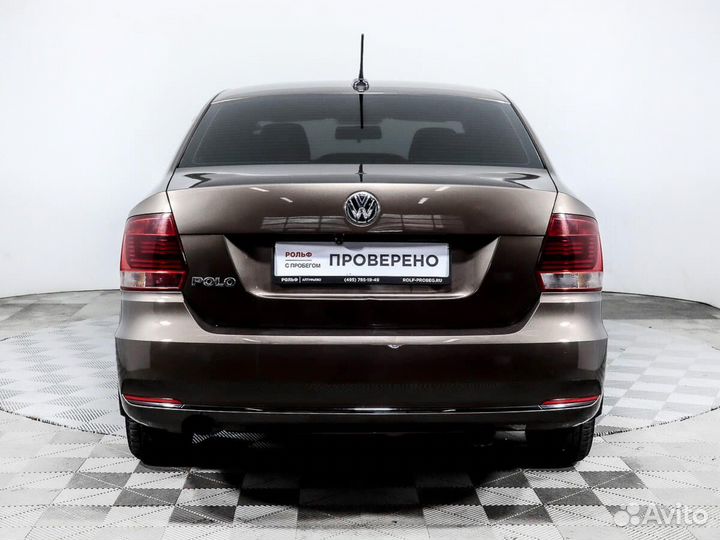 Volkswagen Polo 1.6 МТ, 2017, 115 160 км