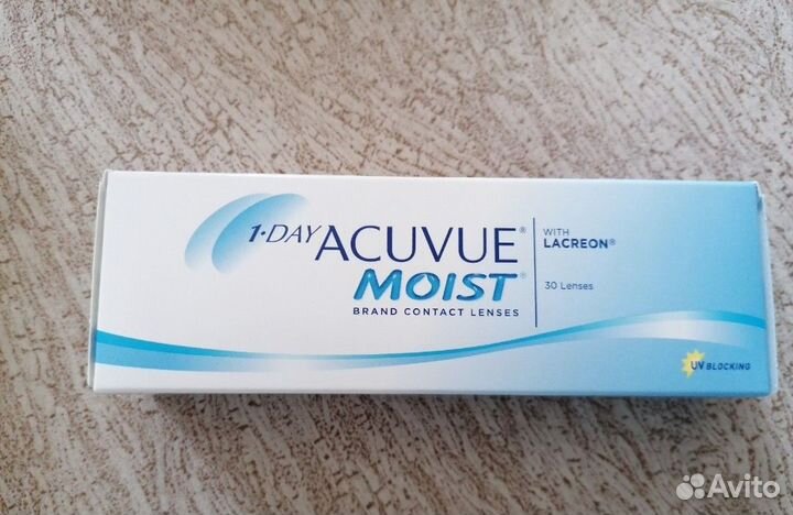 Линзы контактные acuvue