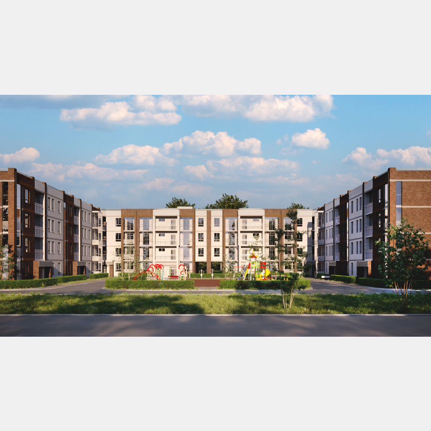 1-к. квартира, 26,4 м², 1/4 эт.