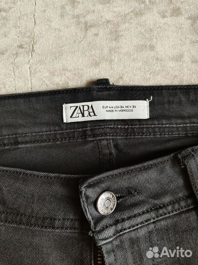 Джинсы zara мужские 44