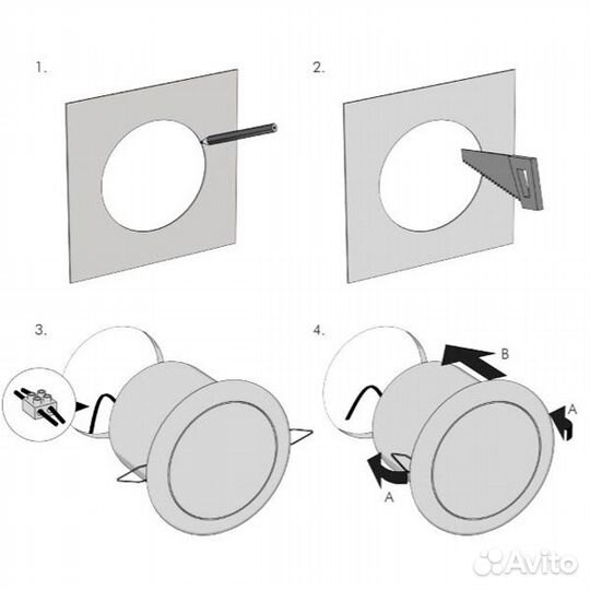 Потолочная акустика Biamp apart CM4-BL