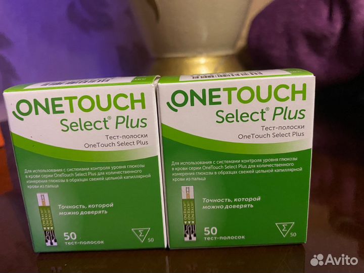 Тест полоски one touch select