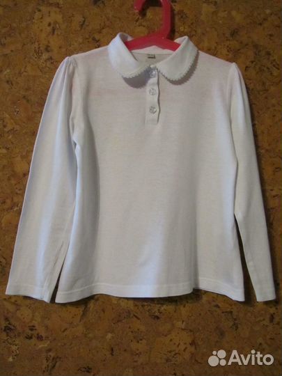 Блузки на девочку 134