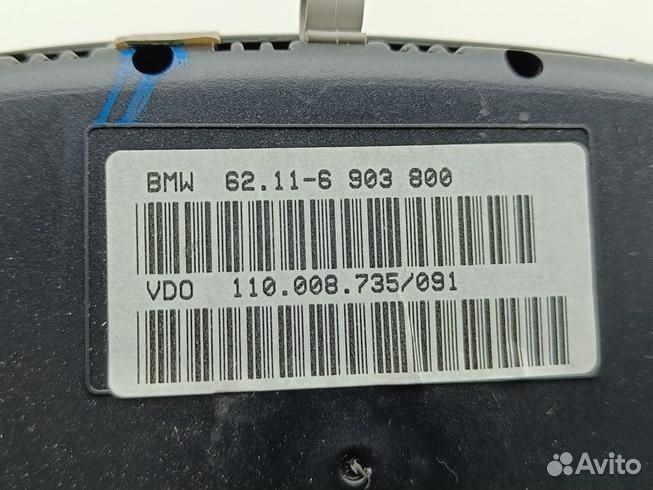 Щиток приборный BMW 5 E39 6903800 машинка