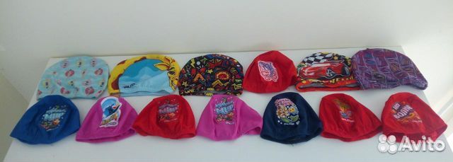Шапочки детские для купания бассейна Магазин