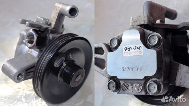 Насос гур Hyudai