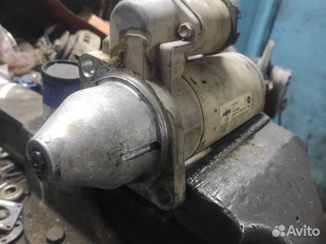 Стартер 2110 2112 приора на 2 болта 9 зубьев