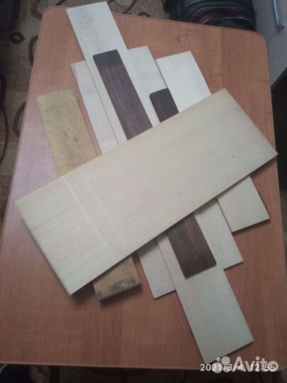 Дерево для гитары, набор заготовок