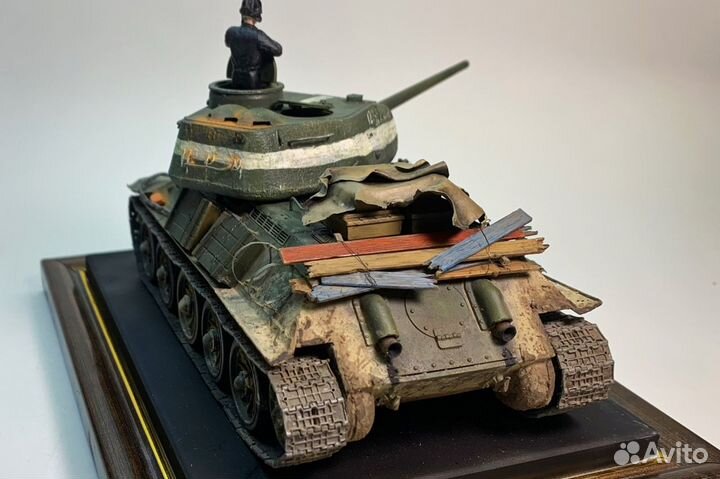 Модель танка т 34 в масштабе 1/35